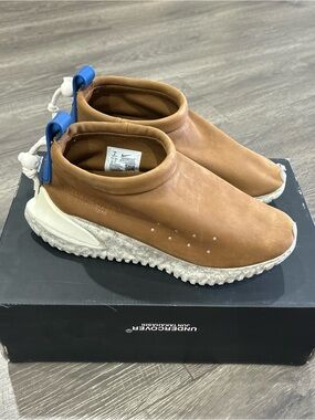 Nike & underover Brown Slip-On Sneaker unisex 38.5